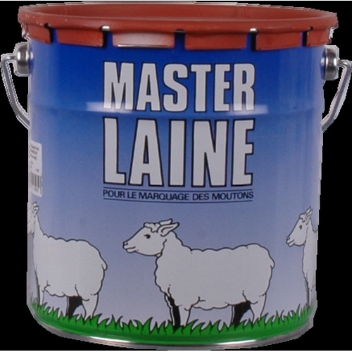 PEINTURE rouge MOUTON          	pot/4 kg  (108455)